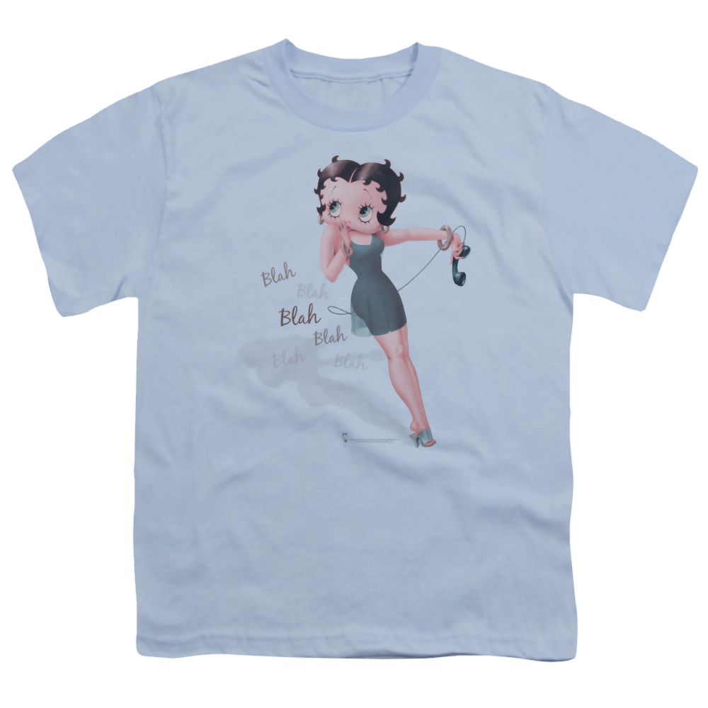 Betty Boop Blah Blah Blah - Youth T-Shirt