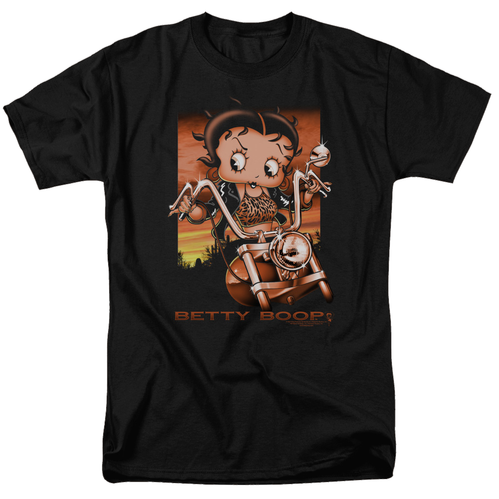 Betty Boop Sunset Rider - Men's Regular Fit T-Shirt
