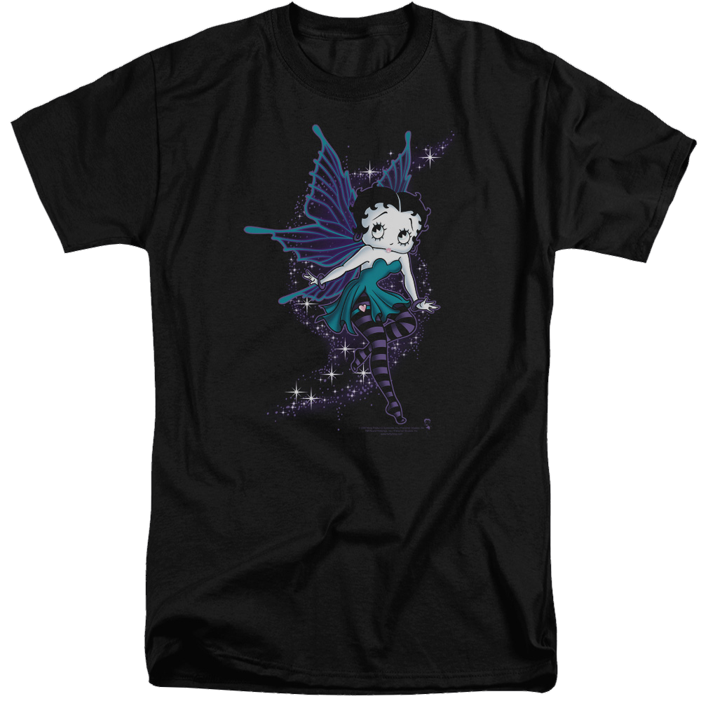 Betty Boop Sparkle Fairy - Men's Tall Fit T-Shirt