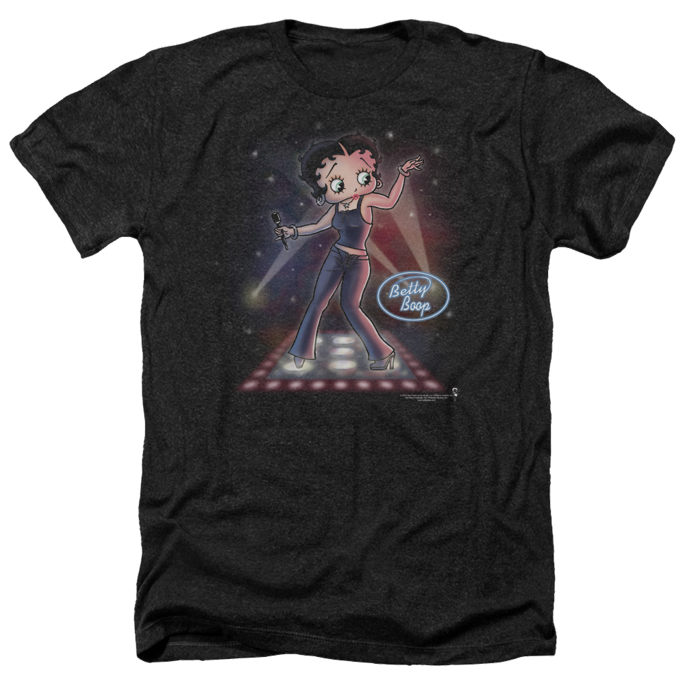 Betty Boop Pop Star - Men's Heather T-Shirt