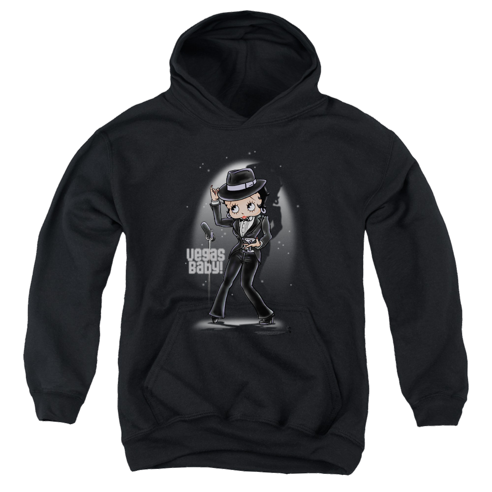 Betty Boop Vegas Baby - Youth Hoodie