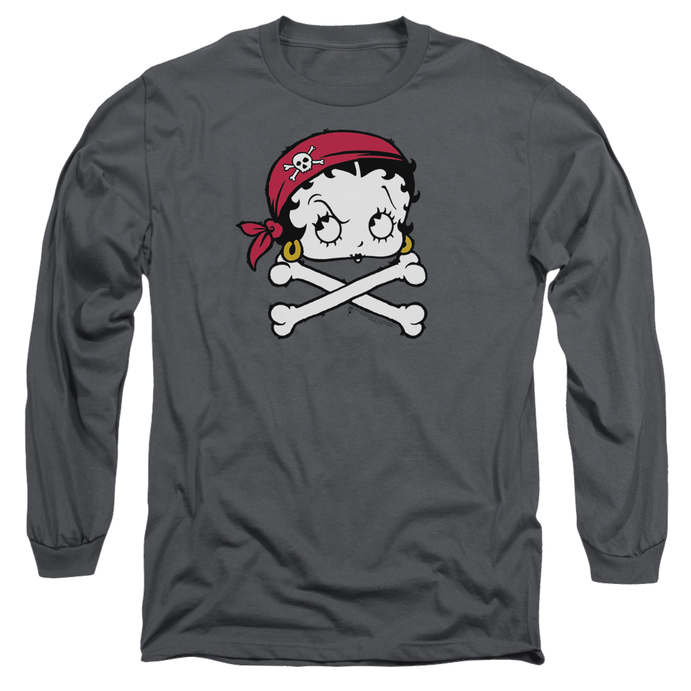 Betty Boop Pirate - Men's Long Sleeve T-Shirt