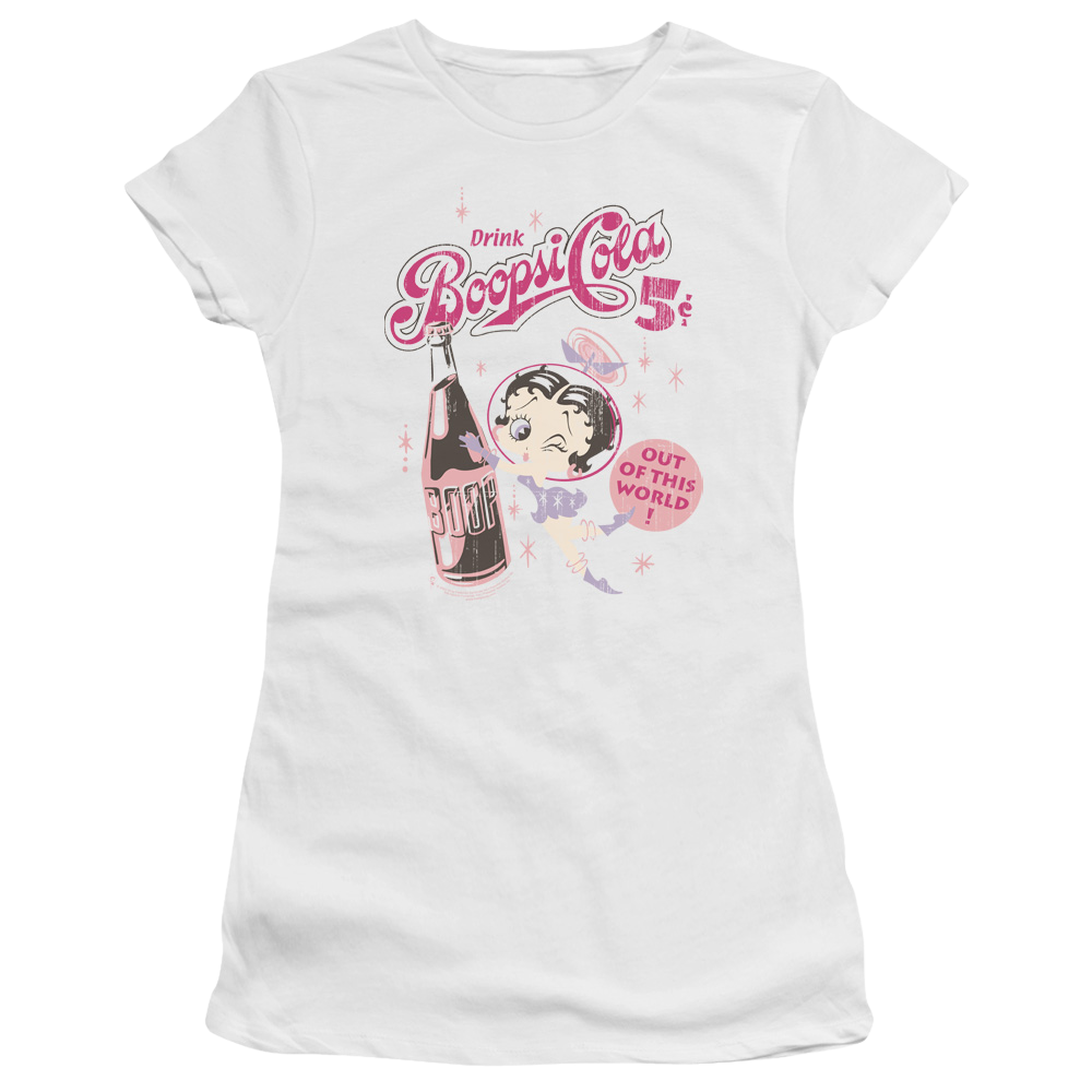 Betty Boop Boopsi Cola - Juniors T-Shirt