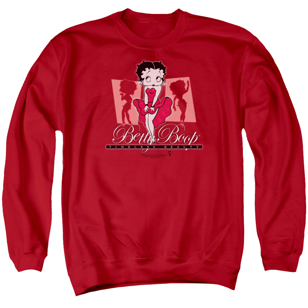 Betty Boop Timeless Beauty - Men's Crewneck Sweatshirt