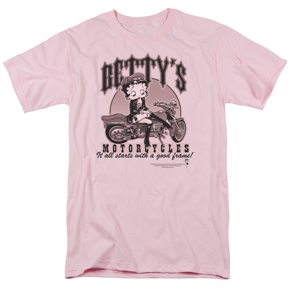 Betty Boop Bettys Motorcycles - Men's Regular Fit T-Shirt