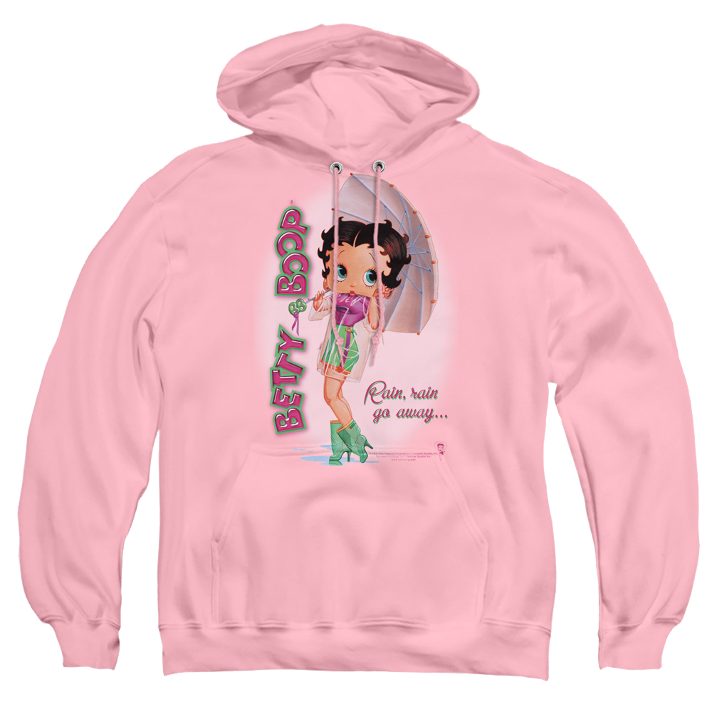 Betty Boop Rain Rain Go Away - Pullover Hoodie