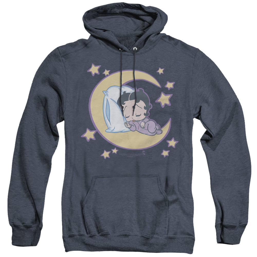 Betty Boop Sleepy Time - Heather Pullover Hoodie
