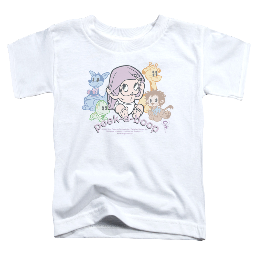 Betty Boop Peek A Boo - Toddler T-Shirt