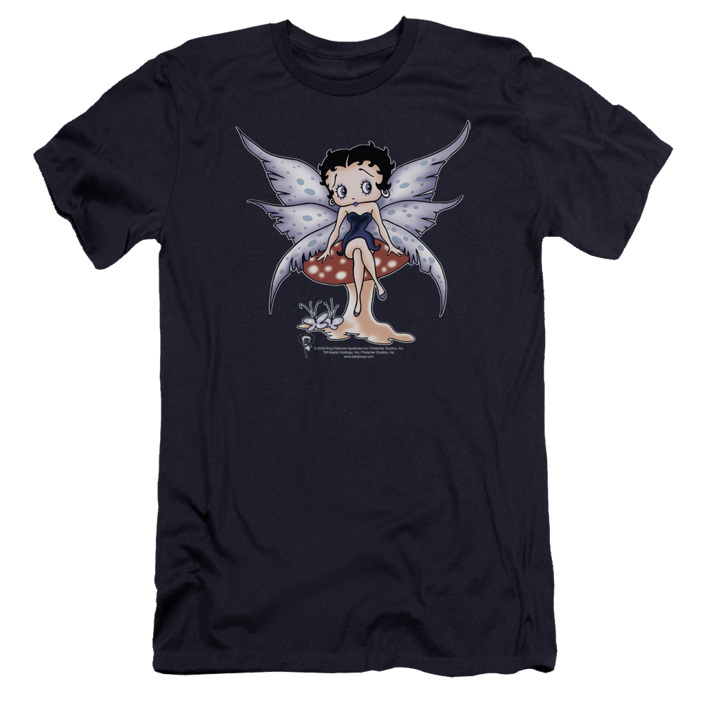 Betty Boop Mushroom Fairy - Men's Premium Slim Fit T-Shirt