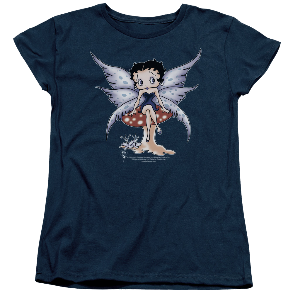 Betty Boop Mushroom Fairy - Women's T-Shirt