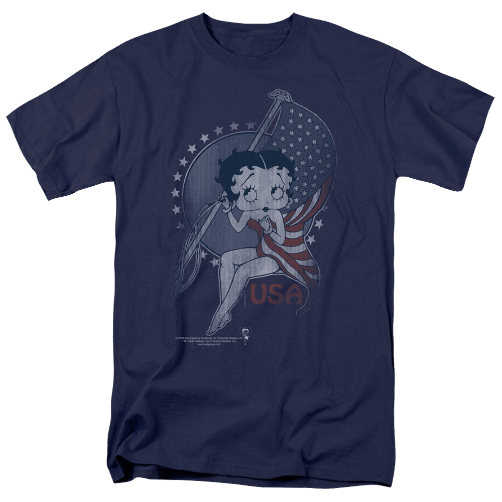 Betty Boop Proud Betty - Men's Regular Fit T-Shirt