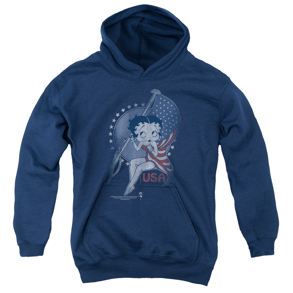 Betty Boop Proud Betty - Youth Hoodie