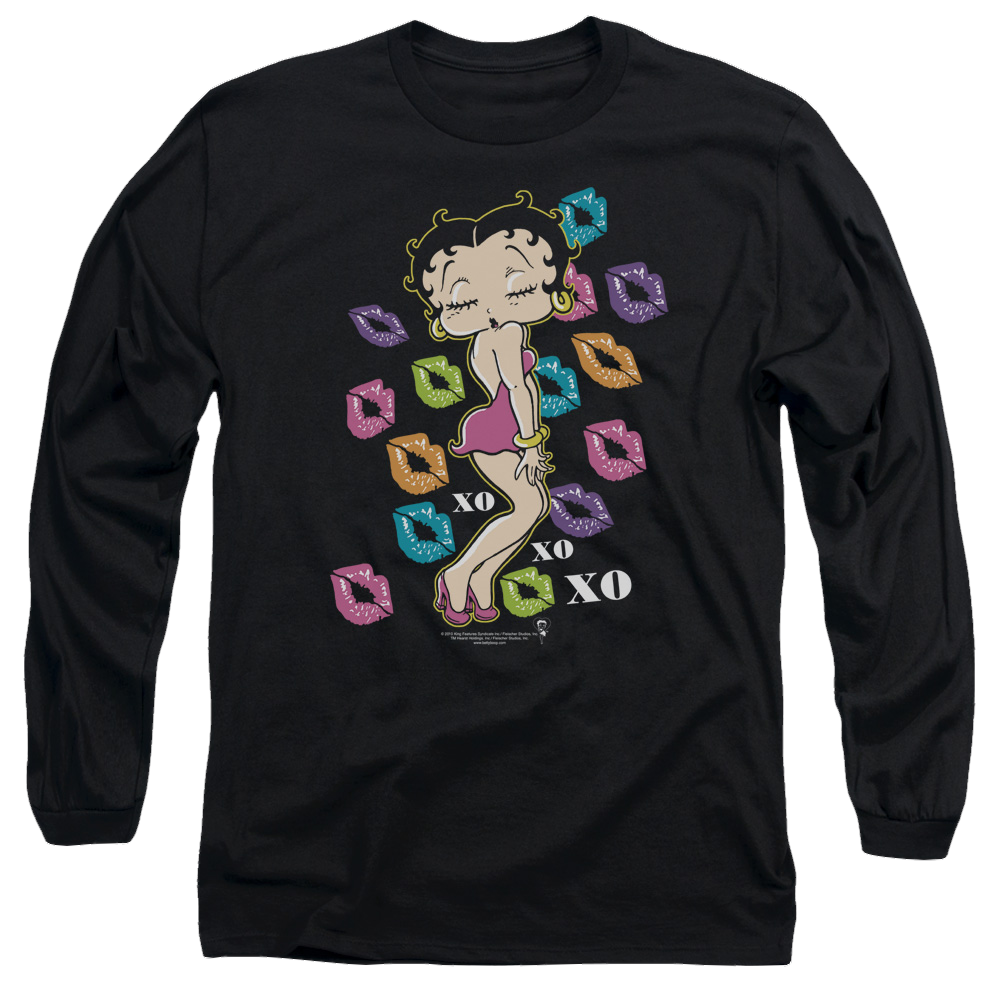 Betty Boop Tripple Xo - Men's Long Sleeve T-Shirt