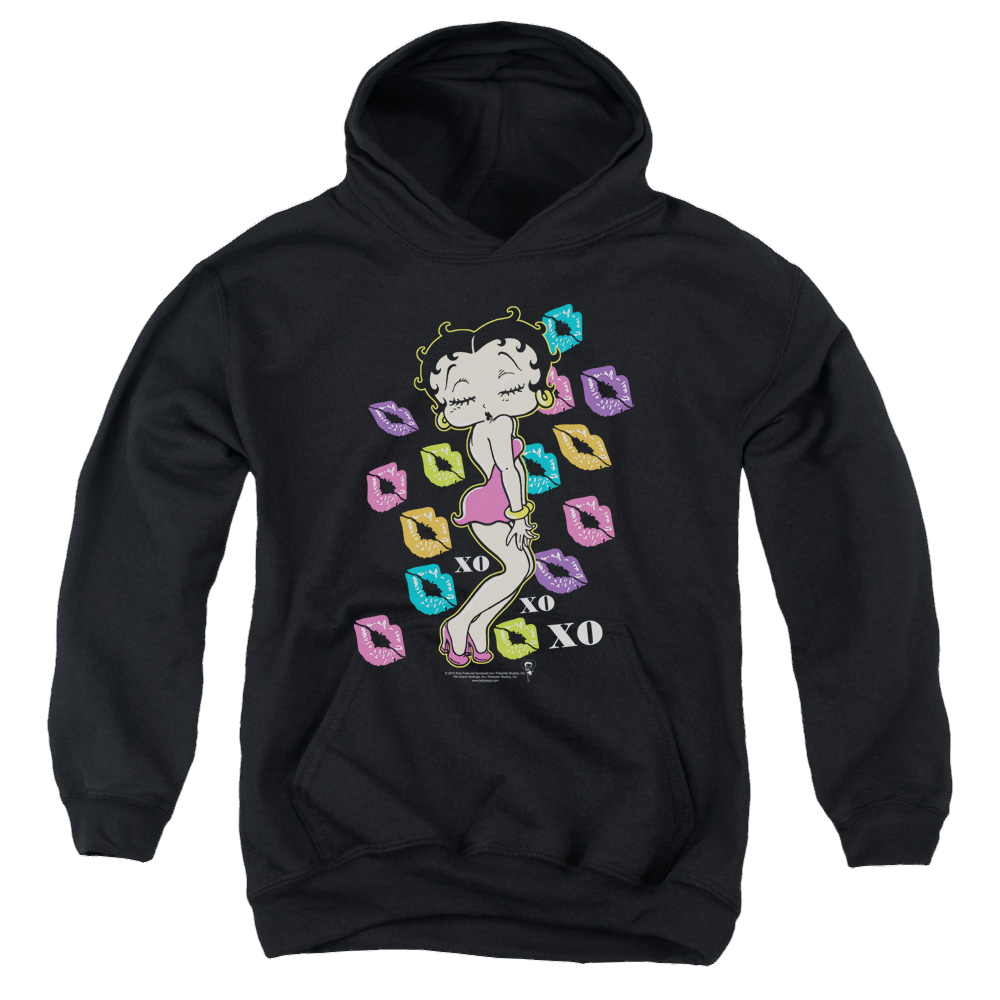 Betty Boop Tripple Xo - Youth Hoodie