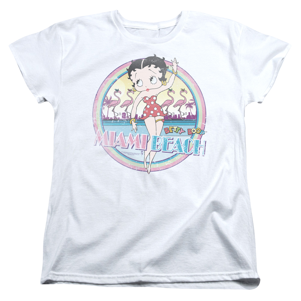 Betty Boop Miami Beach - Women's T-Shirt