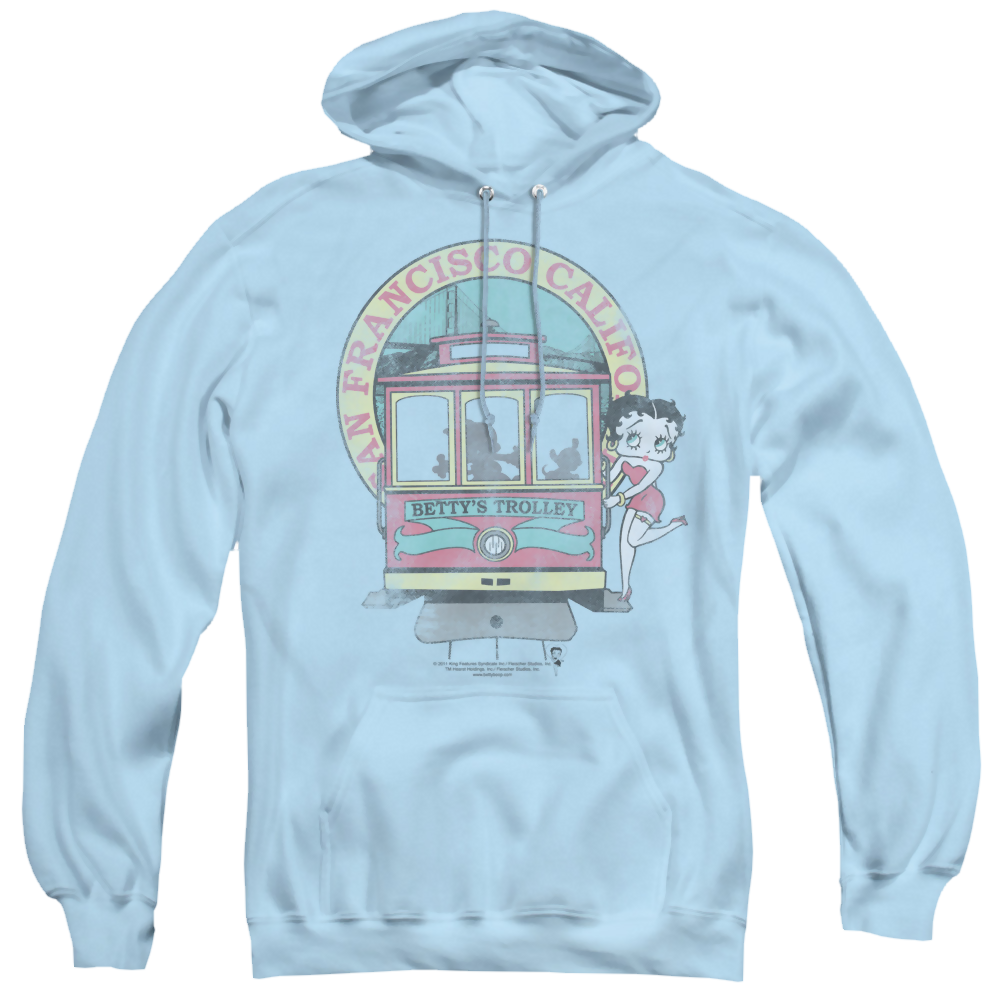 Betty Boop Bettys Trolley - Pullover Hoodie