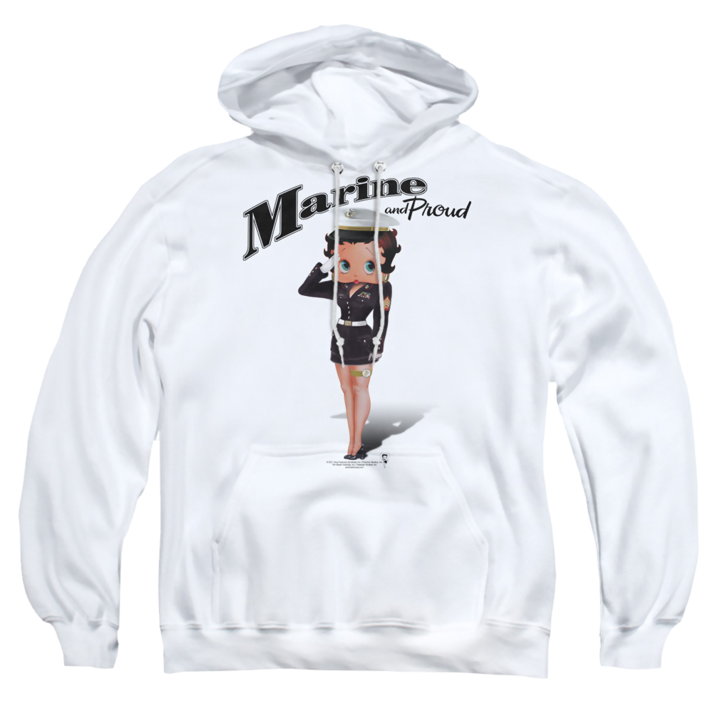 Betty Boop Marine Boop - Pullover Hoodie