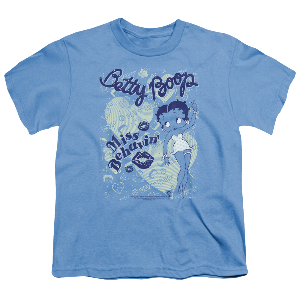 Betty Boop Miss Behavin - Youth T-Shirt
