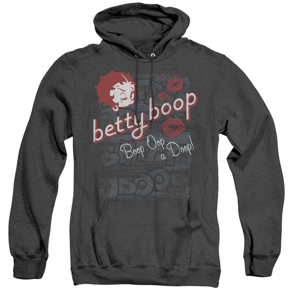 Betty Boop Boop Oop - Heather Pullover Hoodie