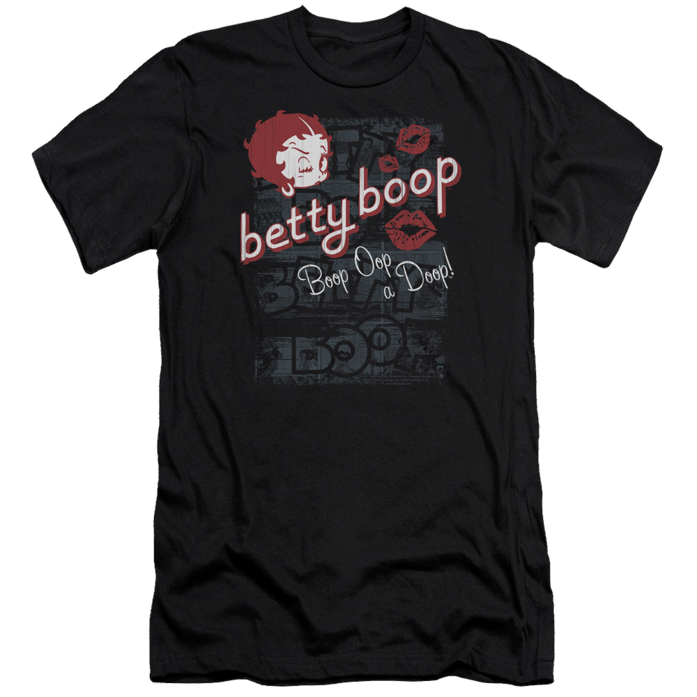 Betty Boop Boop Oop - Men's Premium Slim Fit T-Shirt