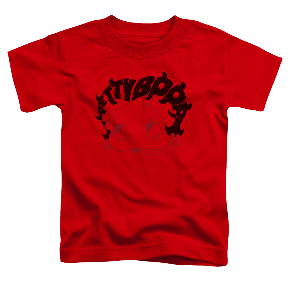 Betty Boop Word Hair - Kid's T-Shirt
