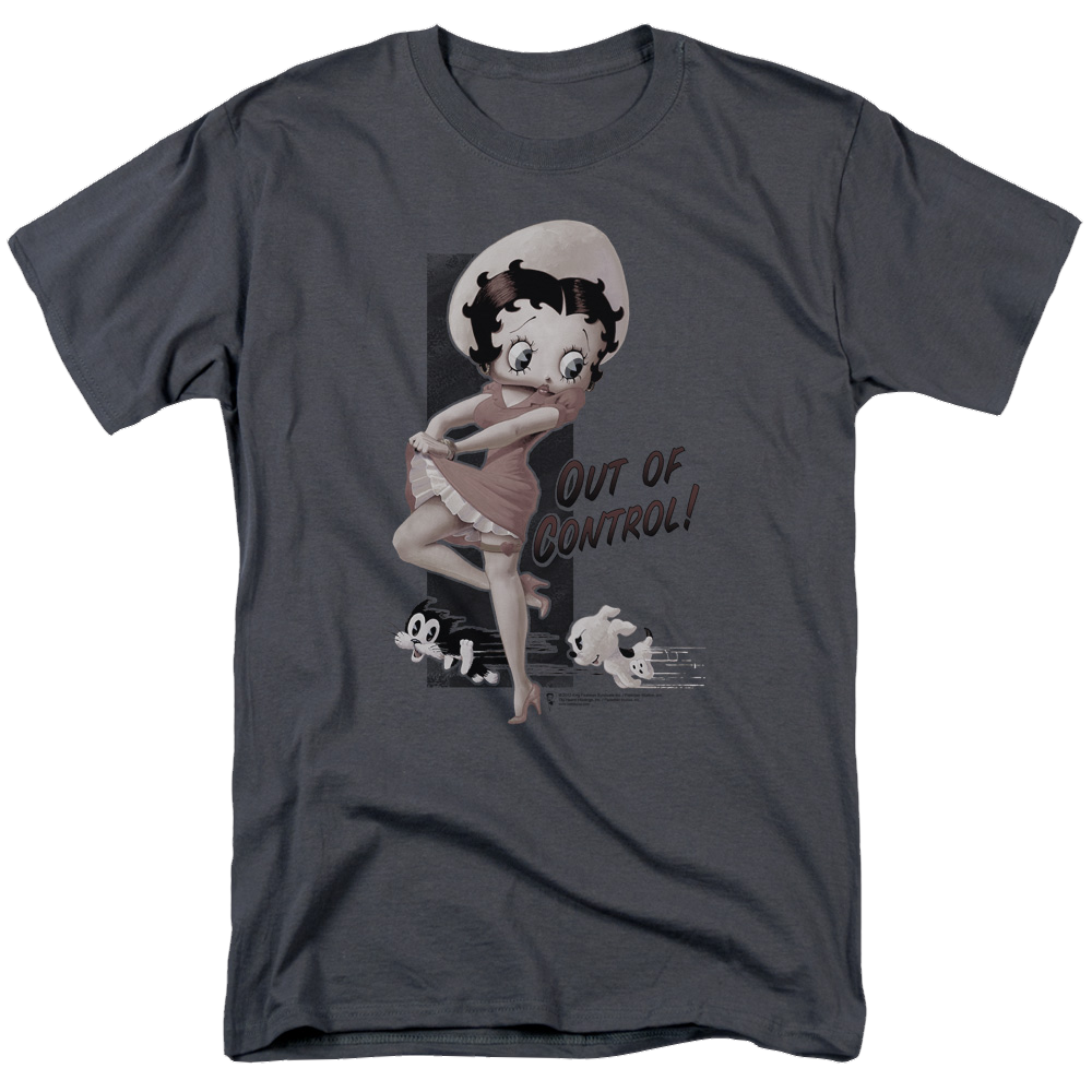 Betty Boop Out Of Control - Men's Regular Fit T-Shirt