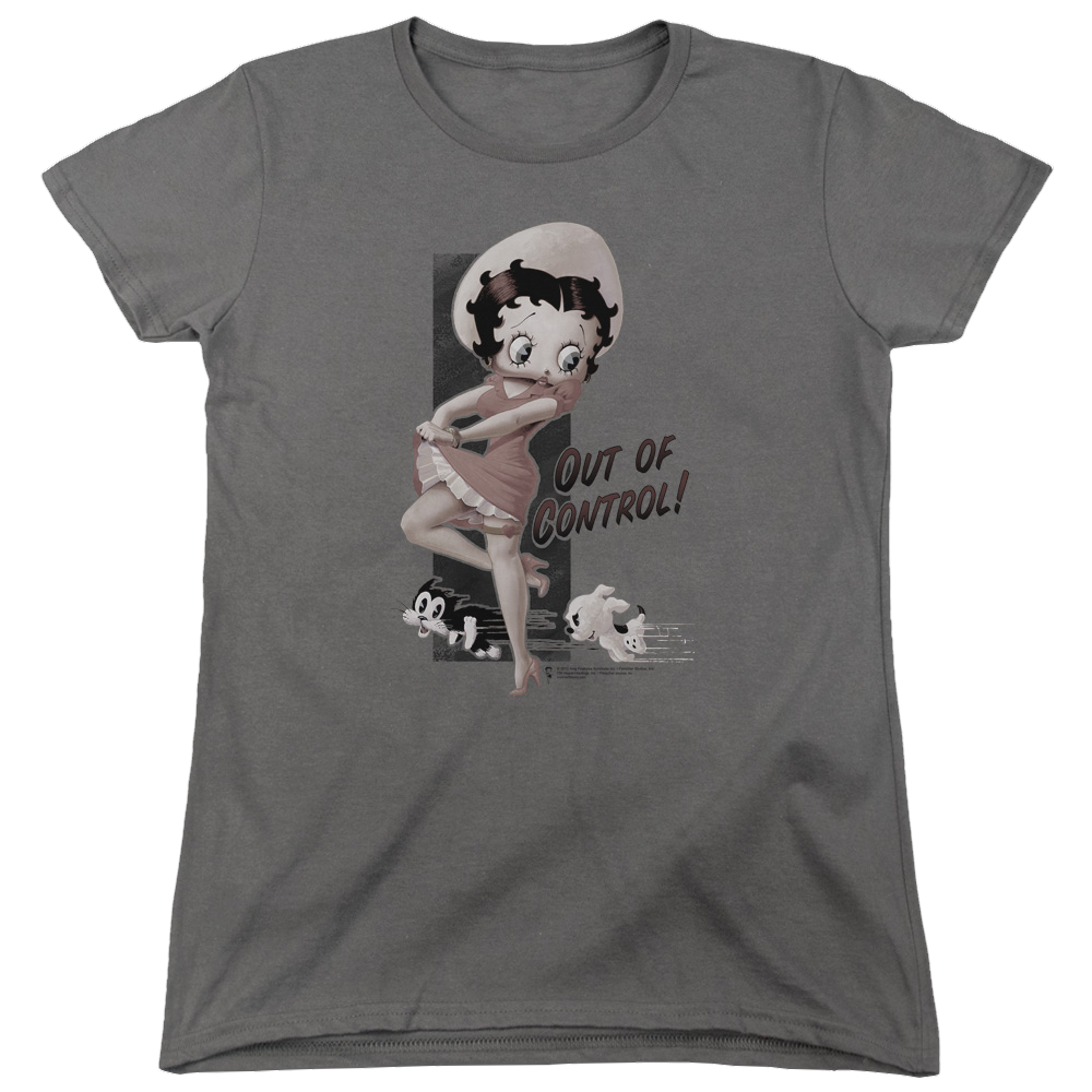 Betty Boop Out Of Control - Women's T-Shirt