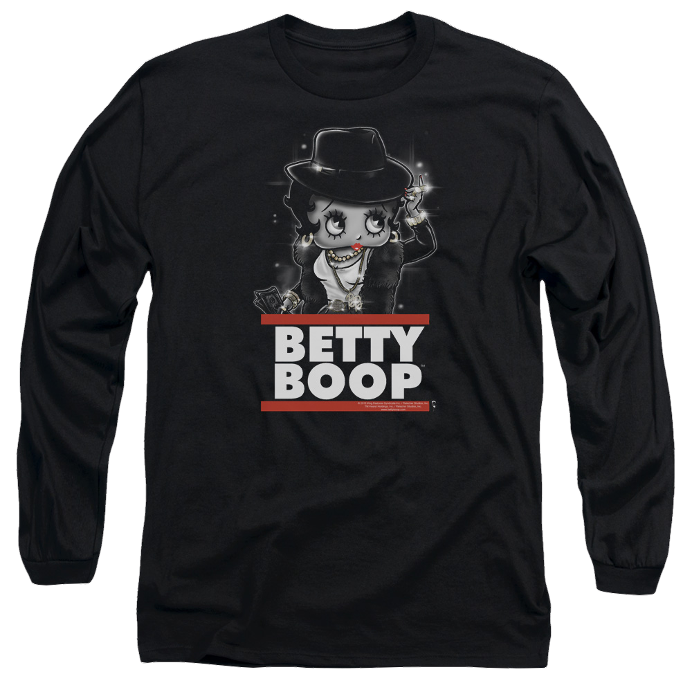 Betty Boop Bling Bling Boop - Men's Long Sleeve T-Shirt