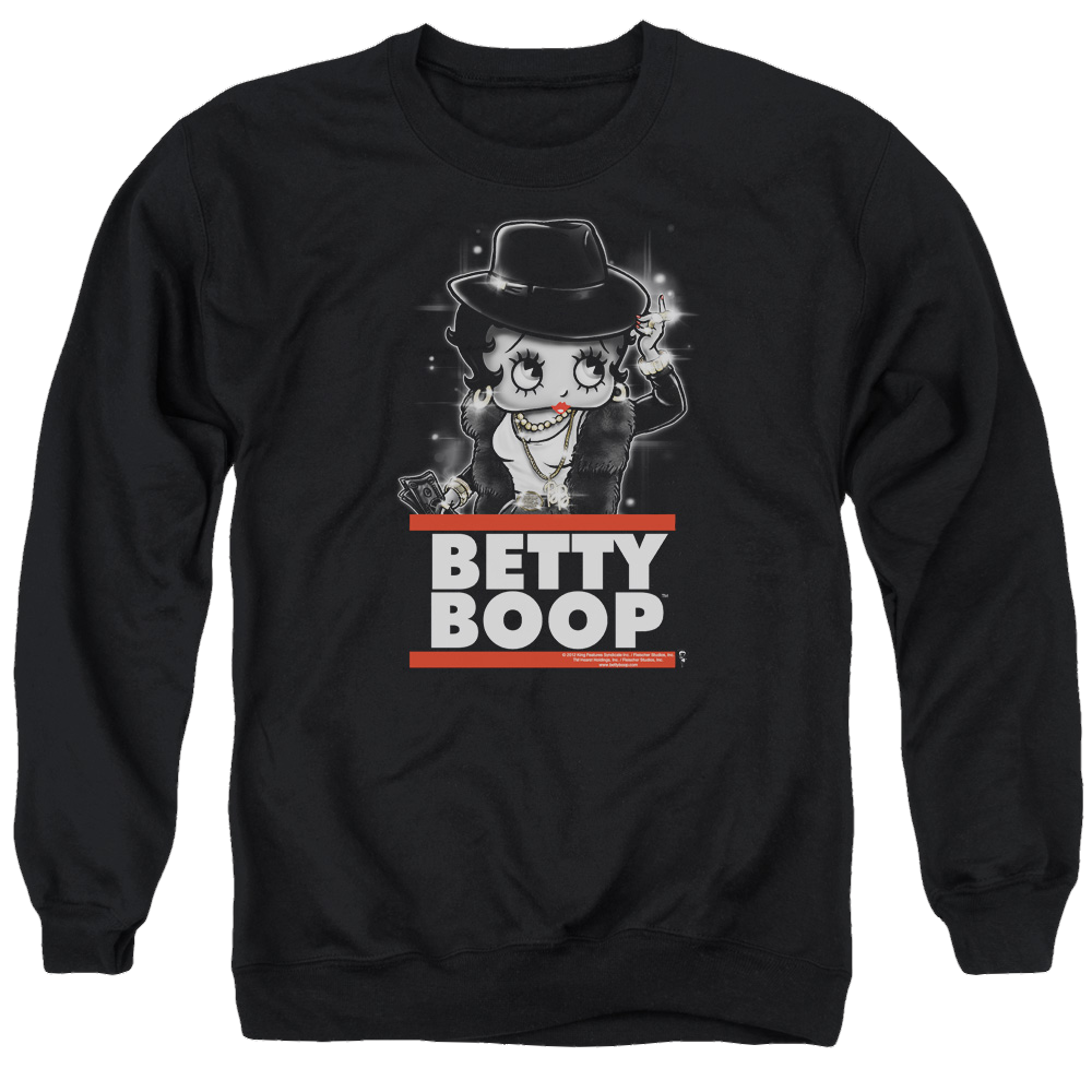 Betty Boop Bling Bling Boop - Men's Crewneck Sweatshirt