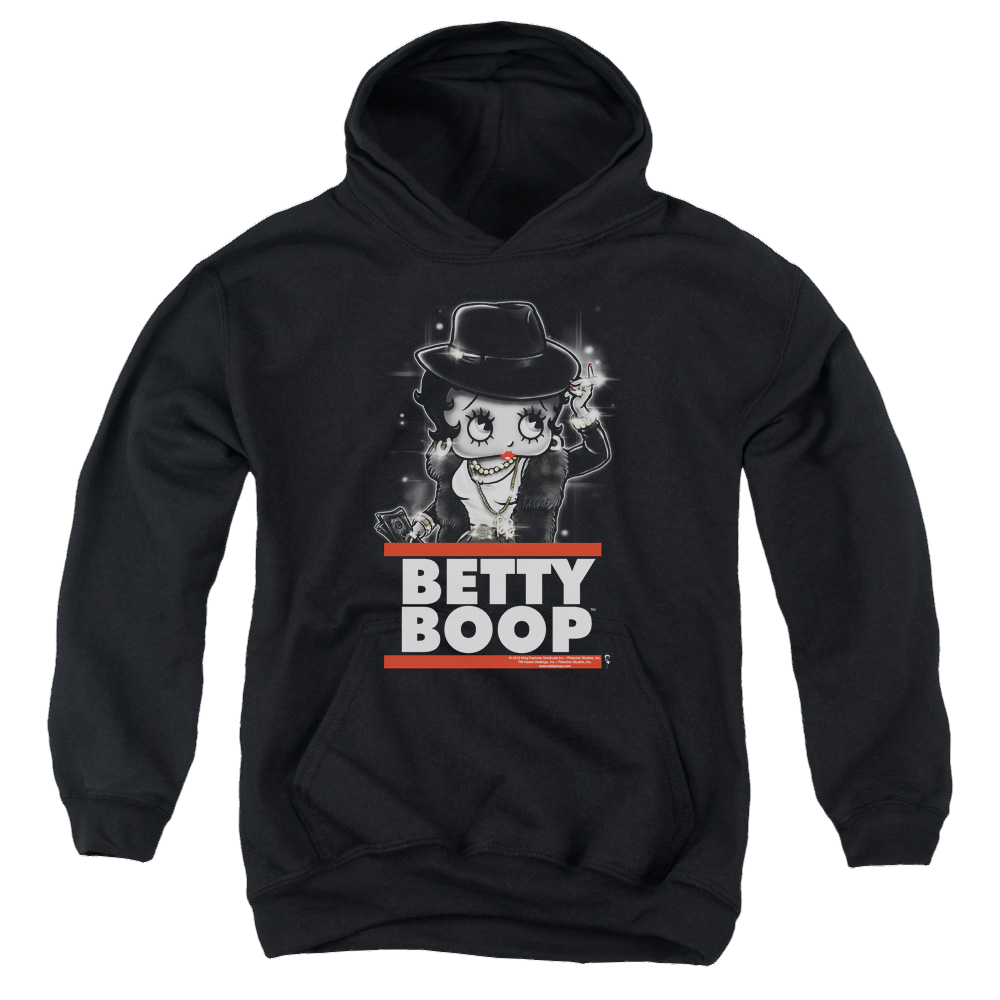 Betty Boop Bling Bling Boop - Youth Hoodie