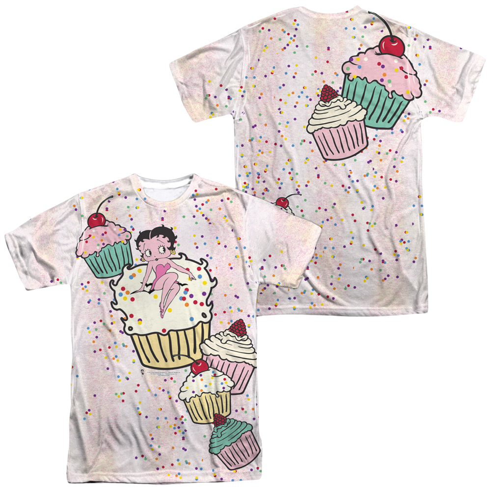 Betty Boop Cake Boop - Men's All-Over Print T-Shirt Style001