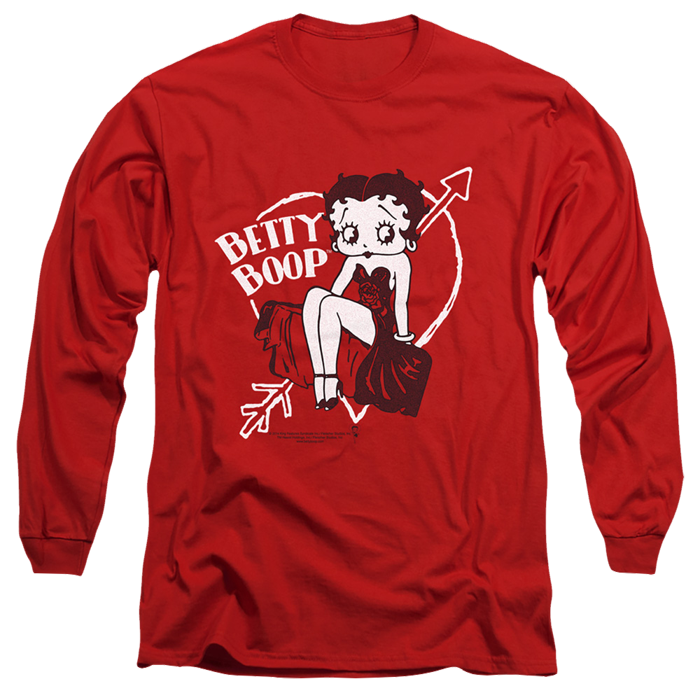 Betty Boop Lover Girl - Men's Long Sleeve T-Shirt