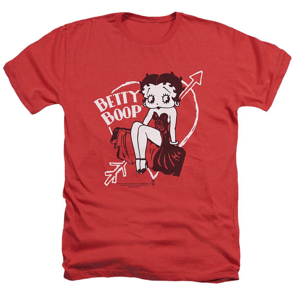 Betty Boop Lover Girl - Men's Heather T-Shirt