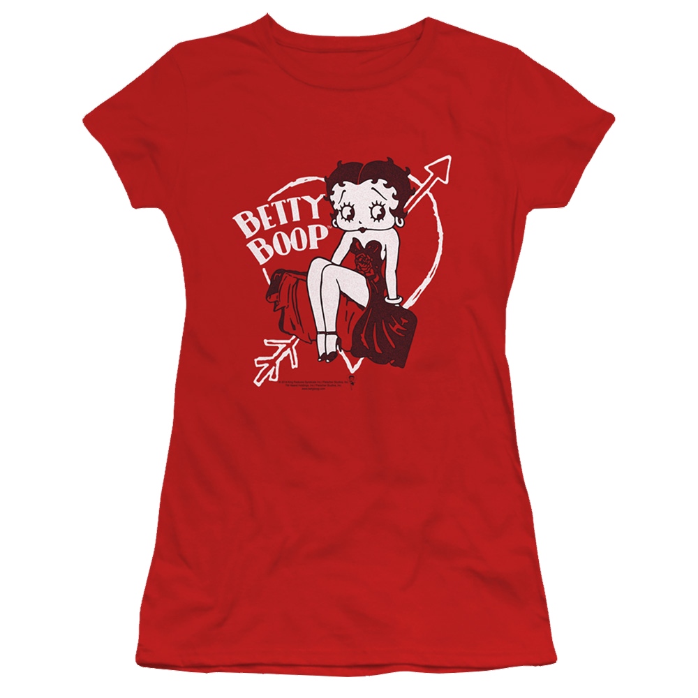Betty Boop Lover Girl - Juniors T-Shirt