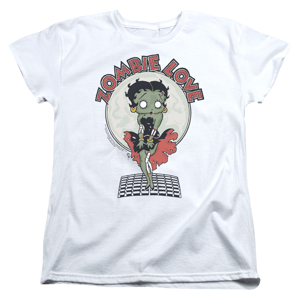 Betty Boop Breezy Zombie Love - Women's T-Shirt