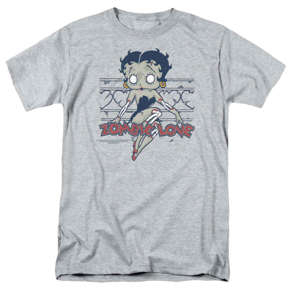 Betty Boop Zombie Pinup - Men's Regular Fit T-Shirt