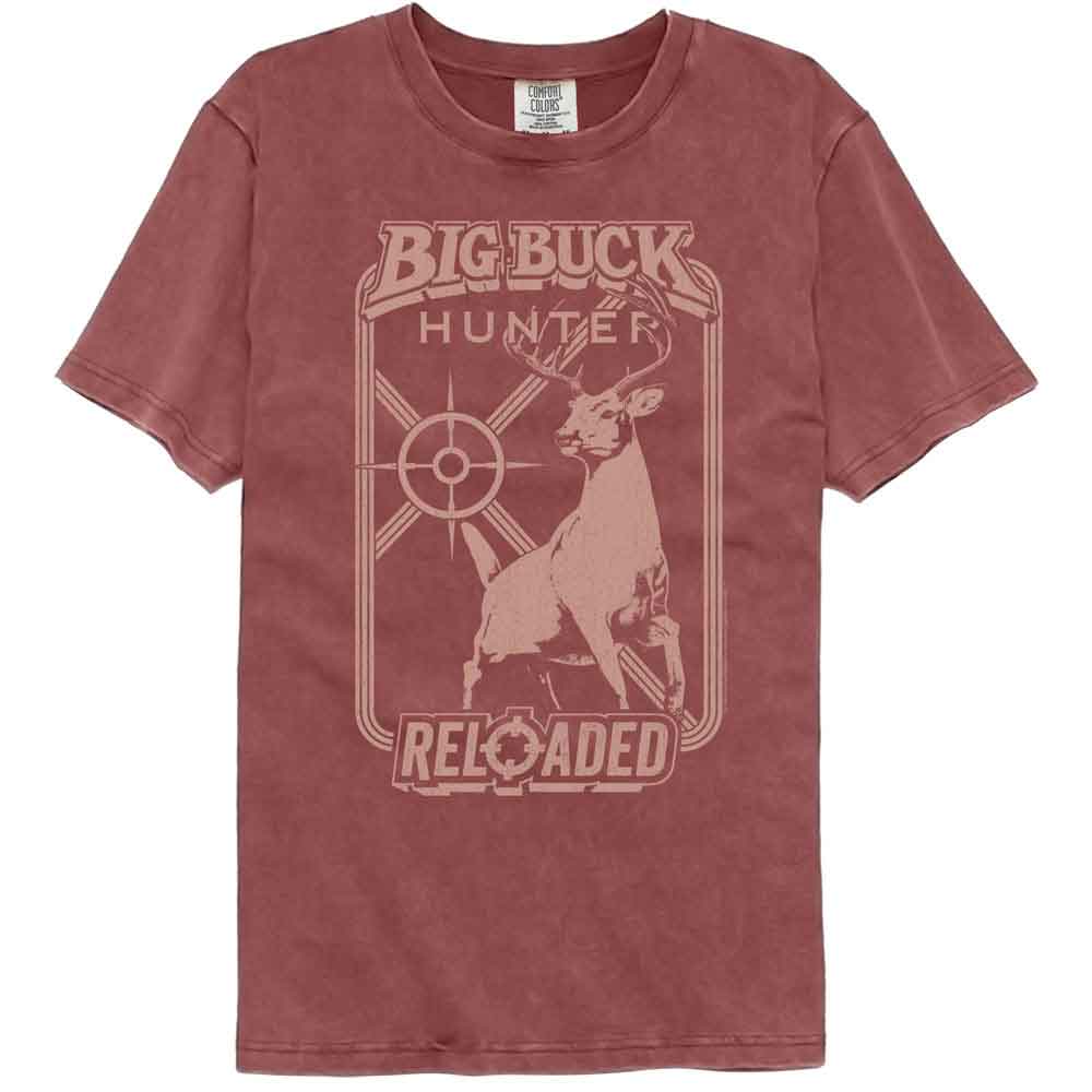 Big Buck Hunter - Monochrome Target Comfort Color T-Shirt