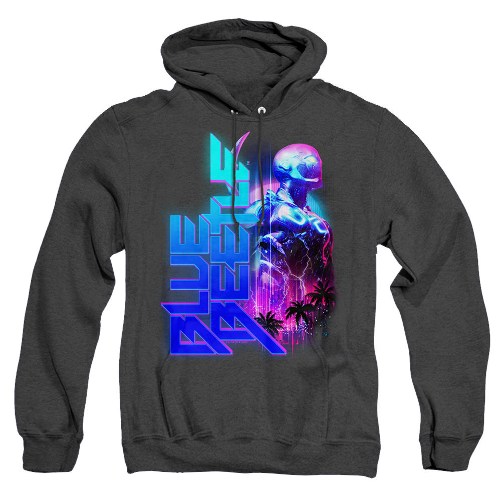 BLUE BEETLE (2023) Lightning - Heather Pullover Hoodie