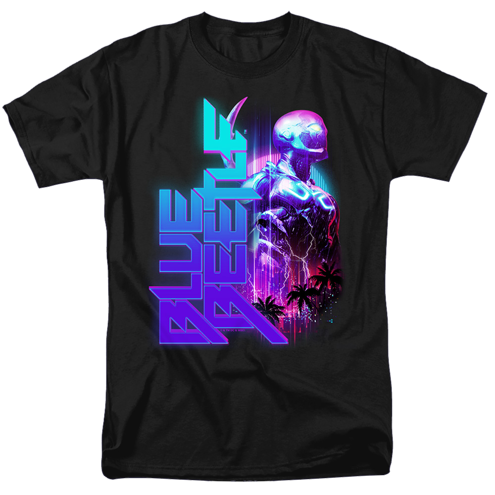 BLUE BEETLE (2023) Lightning - Men's Regular Fit T-Shirt
