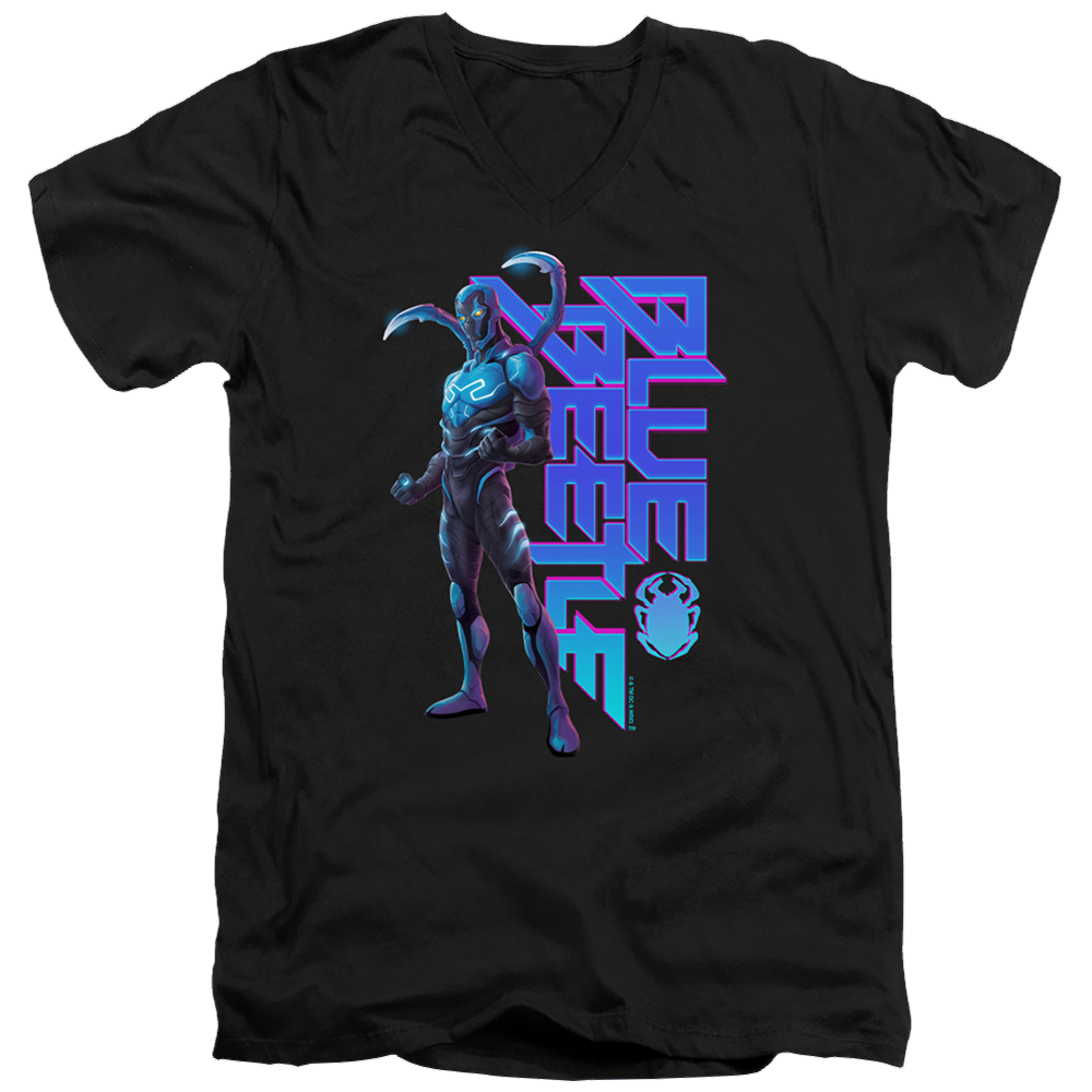 BLUE BEETLE (2023) Standing - Men's V-Neck T-Shirt