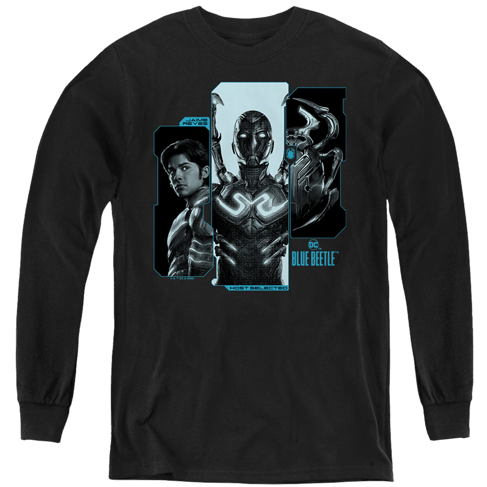 BLUE BEETLE (2023) Host Reyes - Youth Long Sleeve T-Shirt