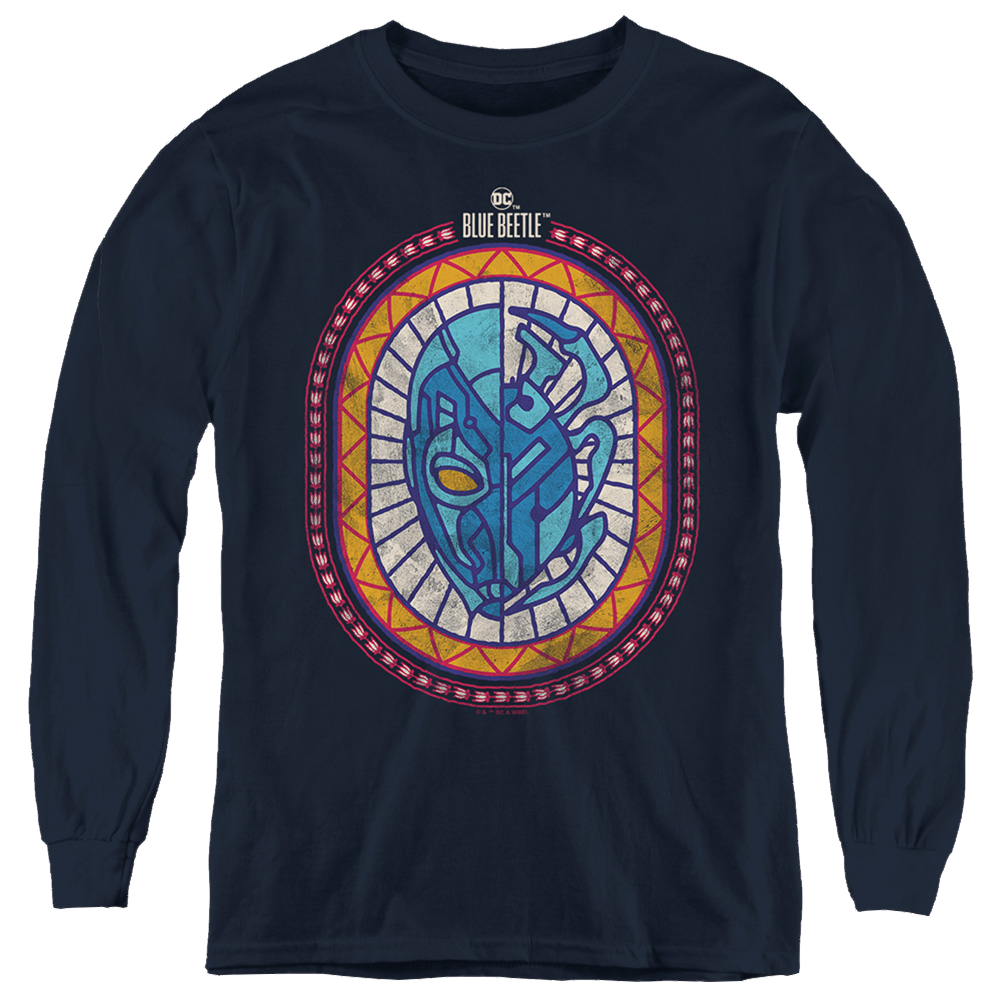 BLUE BEETLE (2023) Reyes Courage - Youth Long Sleeve T-Shirt