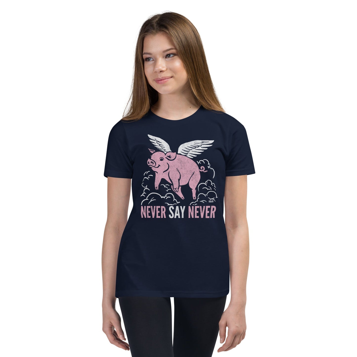 Youth Never Say Never Extra Soft T-Shirt