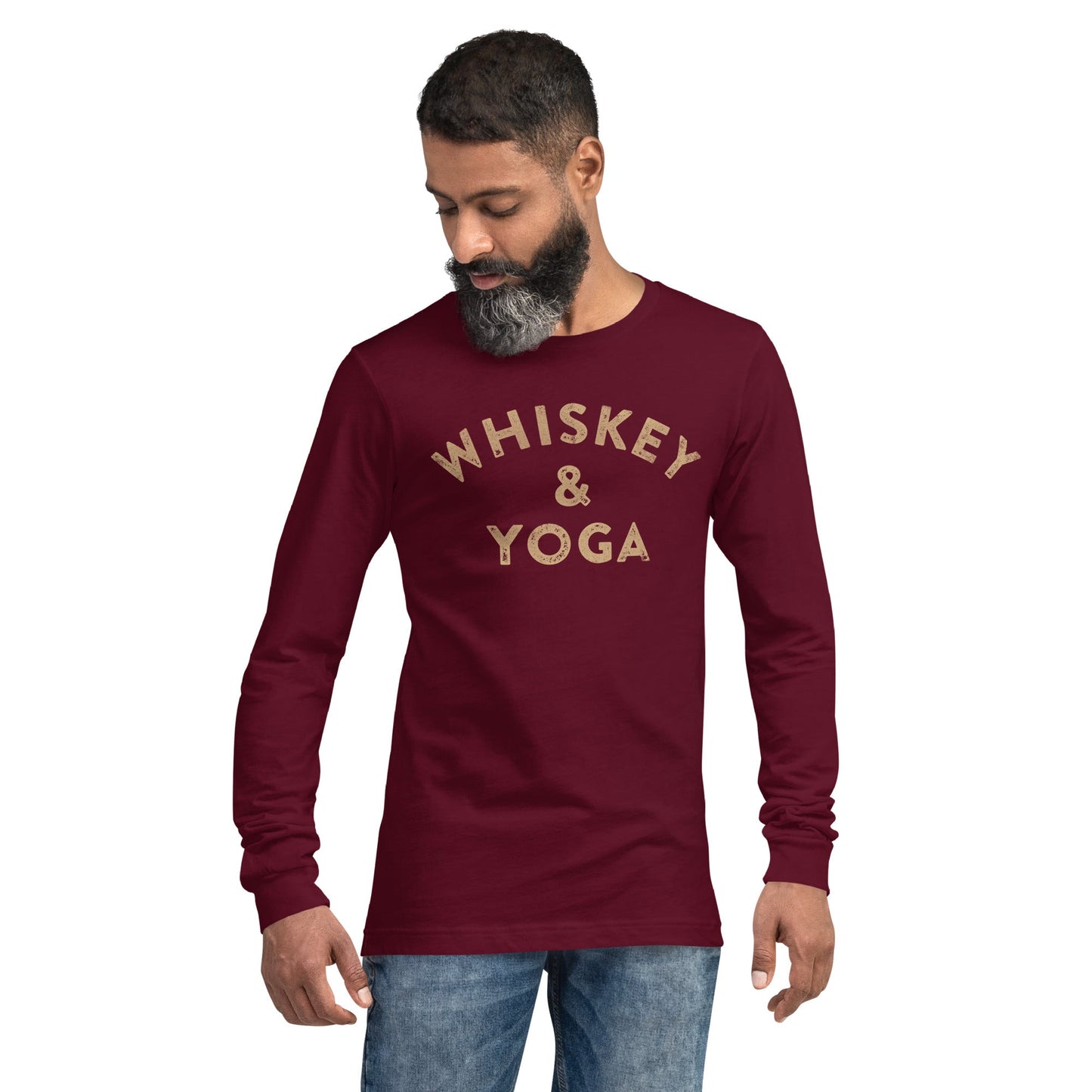 Whiskey & Yoga Long Sleeve T-Shirt