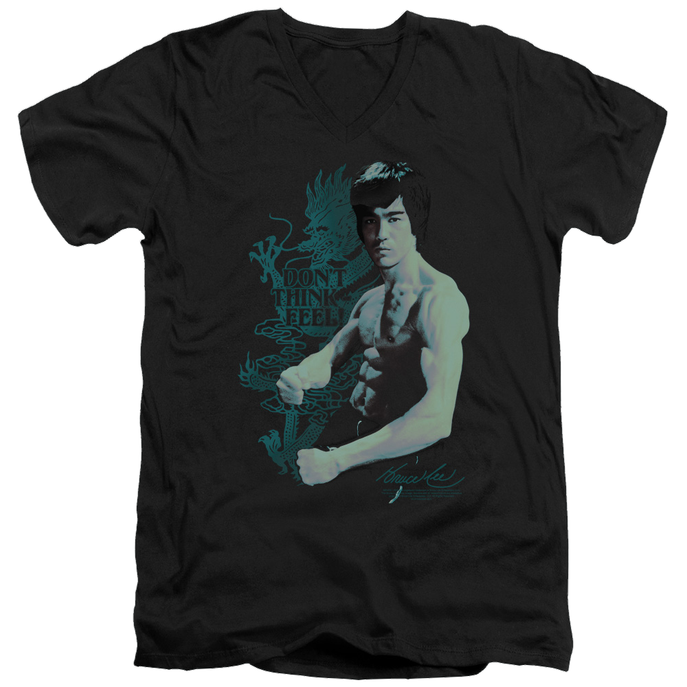 Bruce Lee Feel - Men's V-Neck T-Shirt