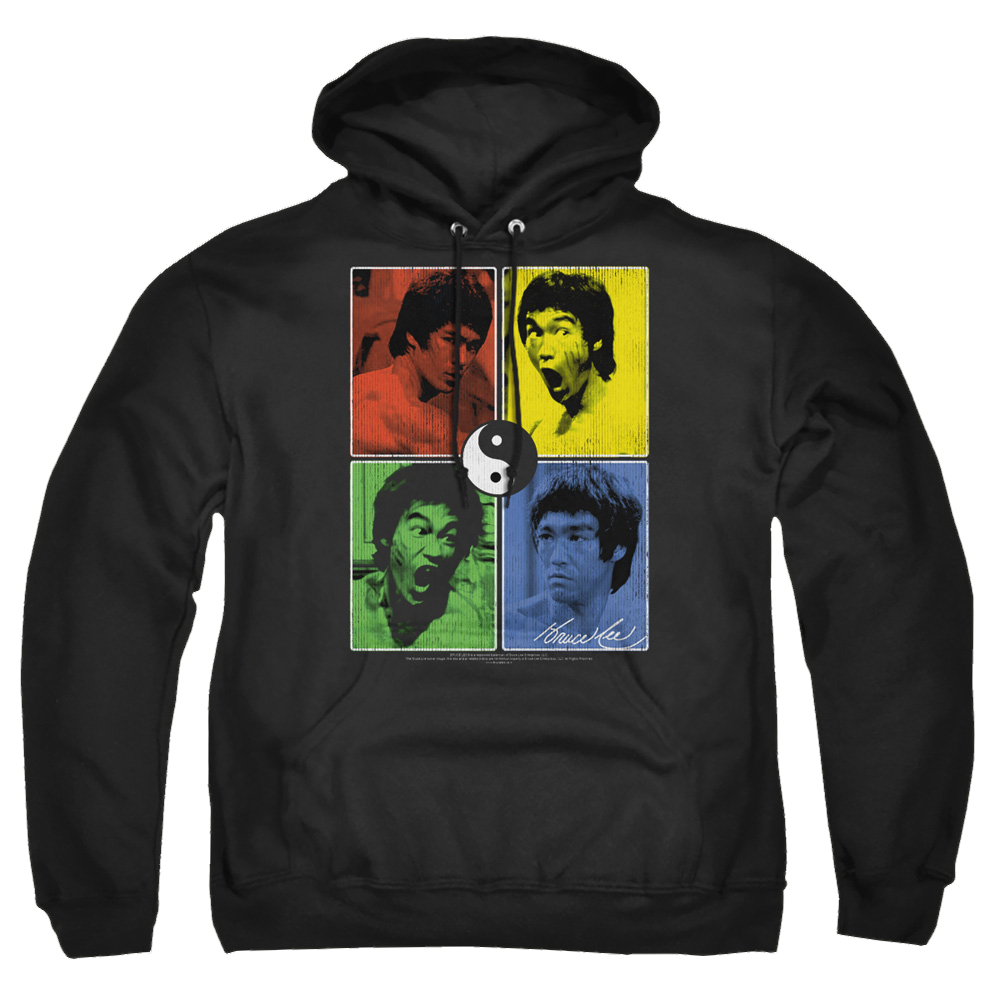 Bruce Lee Enter Color Block - Pullover Hoodie