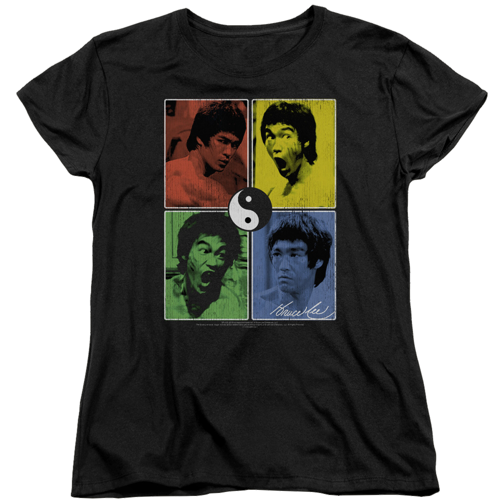 Bruce Lee Enter Color Block - Women's T-Shirt