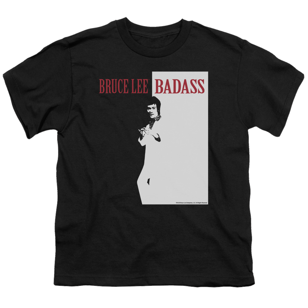 Bruce Lee Badass - Youth T-Shirt (Ages 8-12)