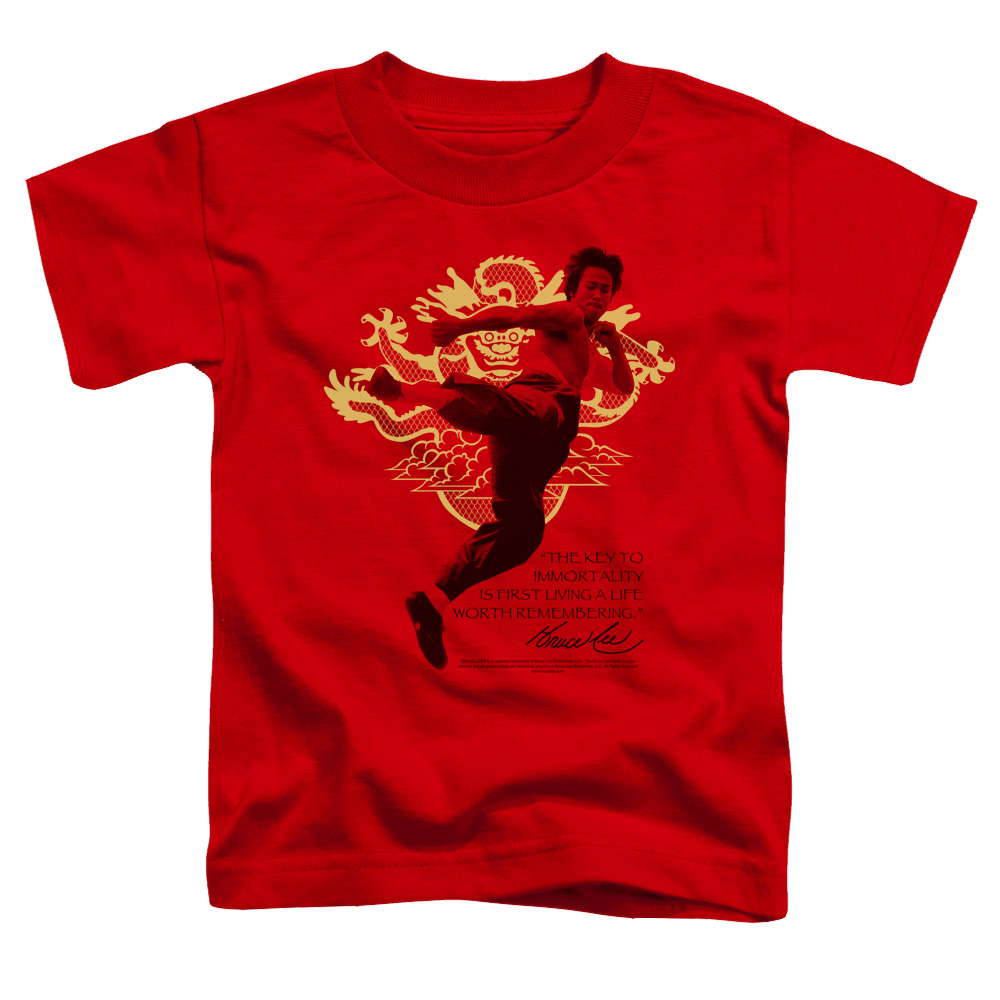Bruce Lee Immortal Dragon - Toddler T-Shirt