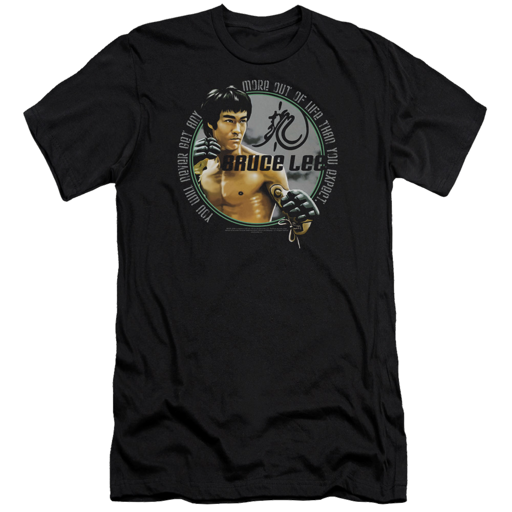 Bruce Lee Expectations - Men's Premium Slim Fit T-Shirt